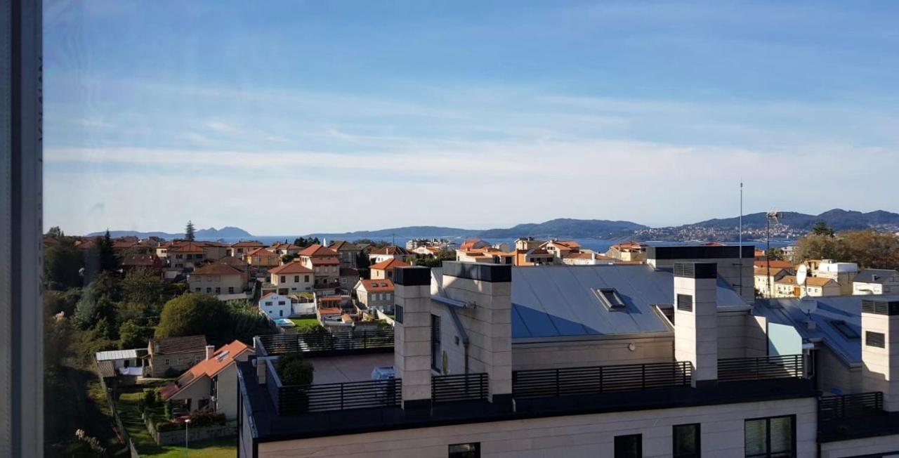 Apartament Piso Miracies- Wifi- Parking- Vistas Ria De Vigo Zewnętrze zdjęcie
